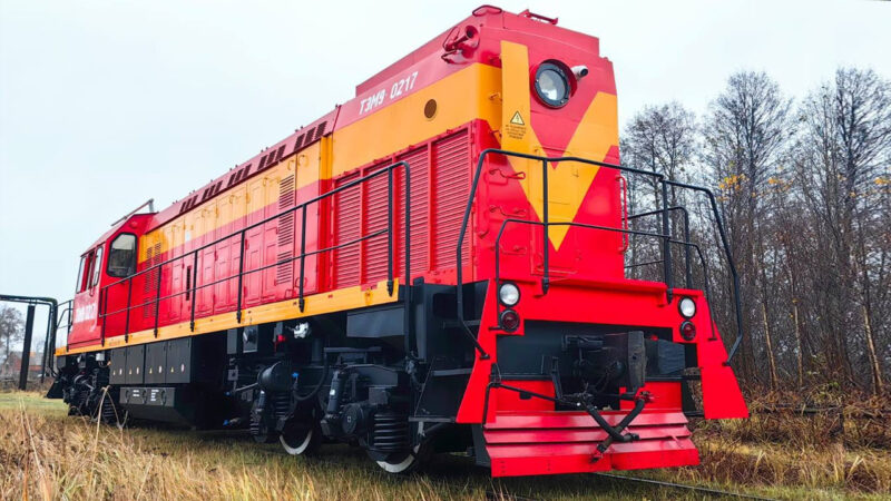 Первый тепловоз ТЭМ9 пополнил парк локомотивов «Севказэнерго»